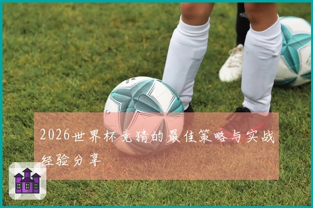 2026世界杯竞猜的最佳策略与实战经验分享